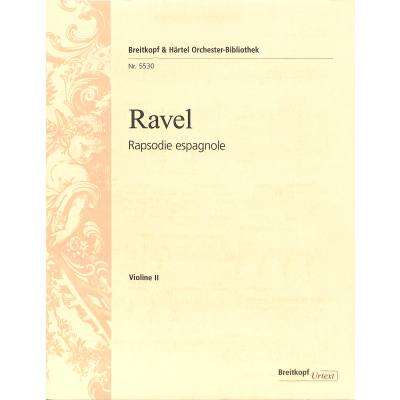 9790004340837 - Rapsodie espagnole 9790004340837 - Rapsodie espagnole