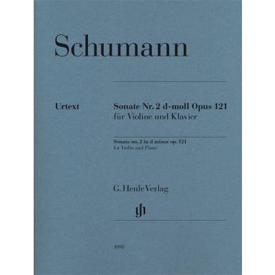 9790201810980 - Violin Sonata no 2 in d minor op 121 - Robert Schumann Kartoniert (TB)