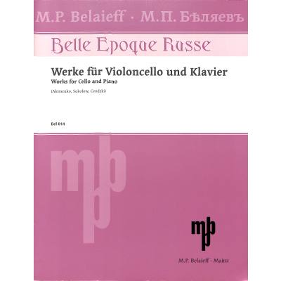 9790203005421 - Werke für Violoncello und Klavier