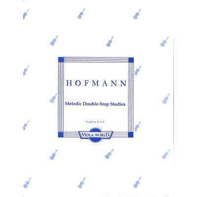 0890346001690 - Melodic double stop Studies op 96 0890346001690 - Melodic double stop Studies op 96