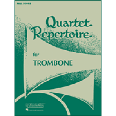 0073999739503 - Quartet repertoire for trombone