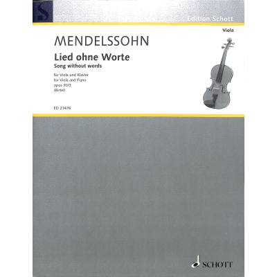 9790001189804 - Lied ohne Worte op 30 3 9790001189804 - Lied ohne Worte op 30 3