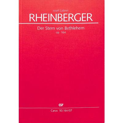 9790007135645 - Der Stern von Bethlehem op 164 9790007135645 - Der Stern von Bethlehem op 164