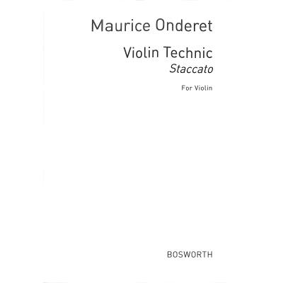 5020679282328 - Violin technique | Staccato