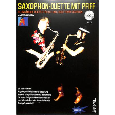 9790501980093 - Saxophon-Duette mit Pfiff für Alt- und oder Tenor-Saxophon - Milo Herrmann Kartoniert (TB)