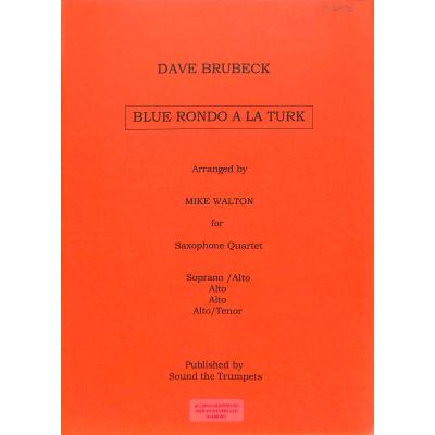 9990051893106 - Blue Rondo a la turk