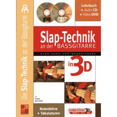 Die Slap Technik an der Bassgitarre in 3D