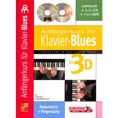 3555111302019 - Anfängerkurs für Klavier Blues in 3D