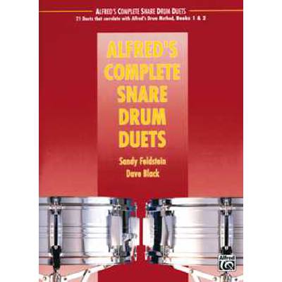 0038081447896 - Alfreds complete snare drum duets