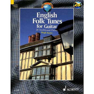 9781847612823 - English Folk Tunes for Guitar m Audio-CD Geheftet