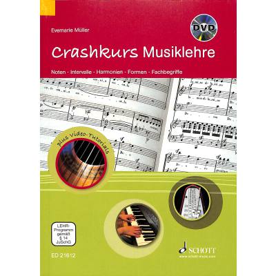 9783795708290 - Schott Music - Crashkurs Musiklehre Evemarie Müller