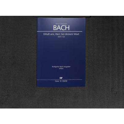 9790007139995 - Kantate 126 Erhalt uns Herr bei deinem Wort BWV 126