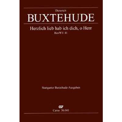 9790007137205 - Herzlich lieb hab ich dich o Herr BUXWV 41 9790007137205 - Herzlich lieb hab ich dich o Herr BUXWV 41