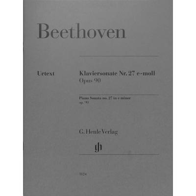 9790201811246 - Klaviersonate Nr 27 e-moll Opus 90 - Ludwig van - Klaviersonate Nr 27 e-moll op 90 Beethoven Kartoniert (TB)