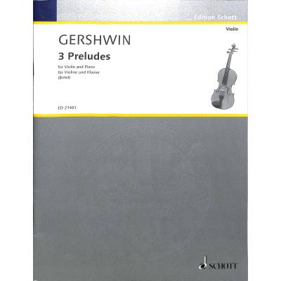 9790001189712 - 3 Preludes