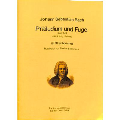 9790202026182 - Präludium + Fuge d-moll BWV 849