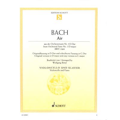 0841886020429 - Air (Orchestersuite 3 D-Dur BWV 1068) 0841886020429 - Air (Orchestersuite 3 D-Dur BWV 1068)