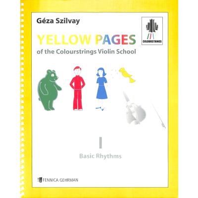 9790550095458 - Yellow pages of the colourstrings violin school 1