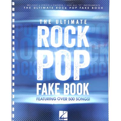 0884088205126 - The ultimate Rock Pop fake book