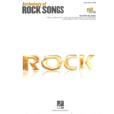 0884088469832 - Anthology of Rock songs - gold edition