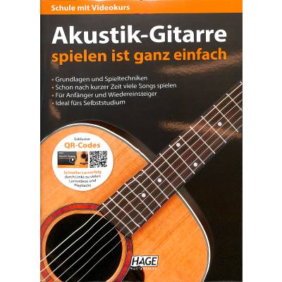 4026929917119 - Noten Akustik Gitarre spielen ist ganz einfach incl Audiodownloadcode 3837