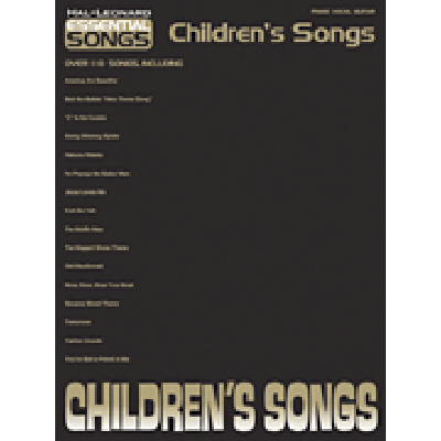 0884088277369 - Essential songs - childrens songs