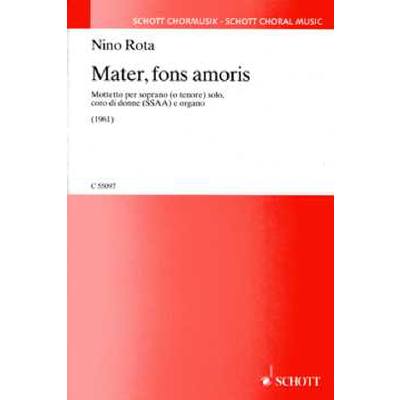 9790001190091 - Mater fons amoris