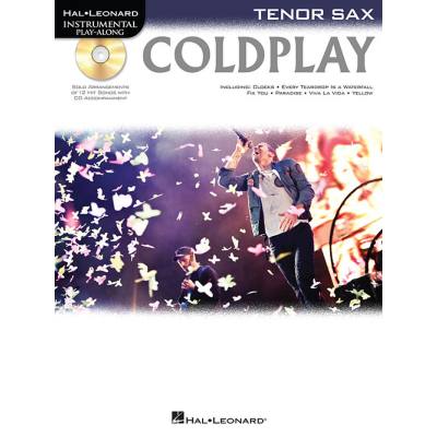 0884088692308 - Noten Coldplay für Tenor Sax incl CD HL 00103340 zum Mitspielen