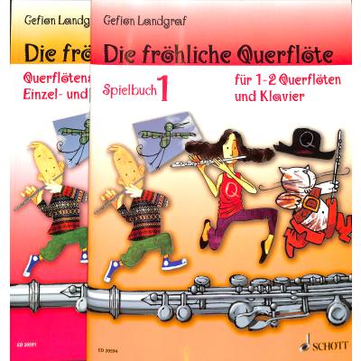 9783795748241 - Die fröhliche Querflöte Schule und Spielbuch - Gefion Landgraf Kartoniert (TB)