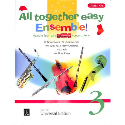 0803452068983 - Noten All together easy Ensemble 3 für variable Besetzung James Rae UE 21582