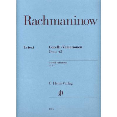 9790201812069 - Rachmaninow Sergej - Corelli-Variationen op 42 - Sergej W Rachmaninow Kartoniert (TB)