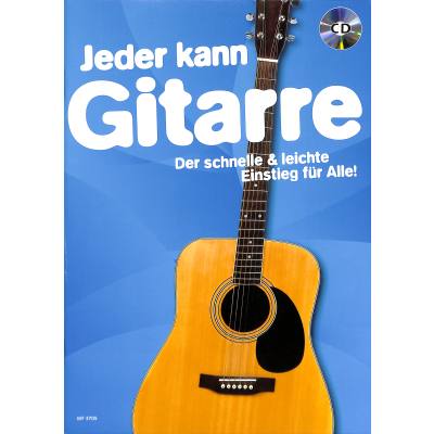 9783795789541 - Jeder kann Gitarre m Audio-CD Geheftet