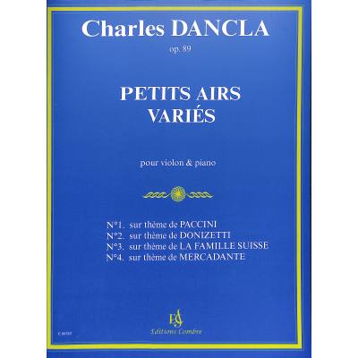 9790230367431 - 6 petits airs varies op 89