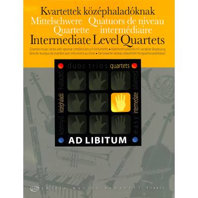 9790080148501 - Mittelschwere Quartette | Ad libitum