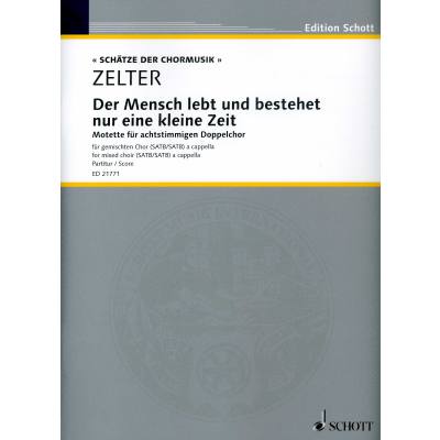9790001196185 - Der Mensch lebt und bestehet nur eine kleine Zeit