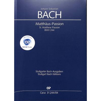 9790007142025 - Matthäus Passion BWV 244