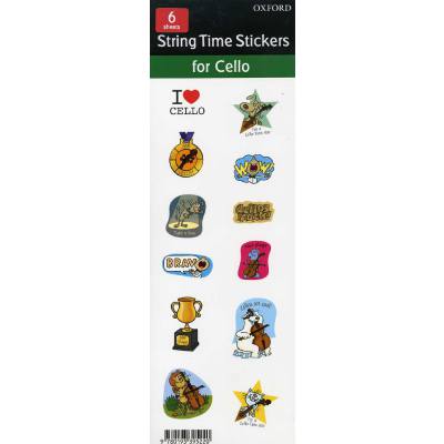 String time stickers | Aufkleber