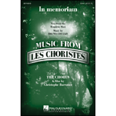 0073999861853 - In memoriam (aus Les choristes)