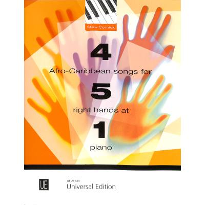 0803452069362 - 4 Afro caribbean songs for 5 right hands at 1 piano