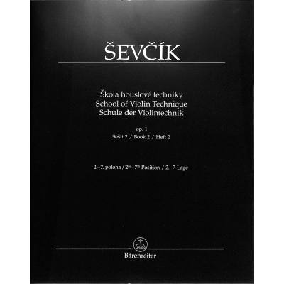 9790260107120 - Schule der Violintechnik op 1 2