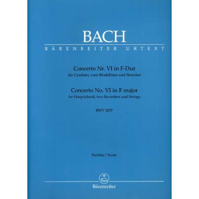 Konzert 6 F-Dur BWV 1057