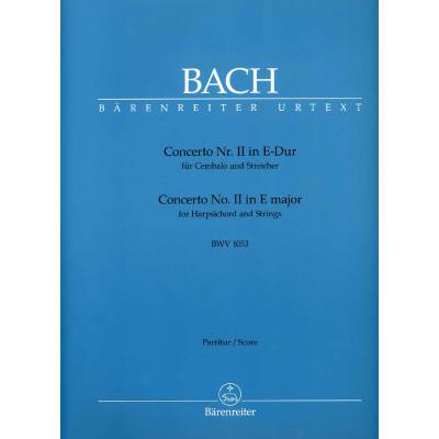 Konzert 2 E-Dur BWV 1053