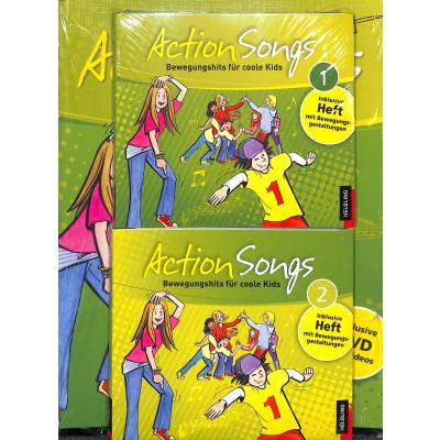 9783850618922 - Action Songs ermässigtes Paketangebot m 2 Audio - Walter Kern Kartoniert (TB)