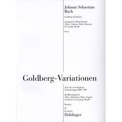 9790012202172 - Goldberg Variationen BWV 988