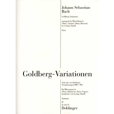 Goldberg Variationen BWV 988