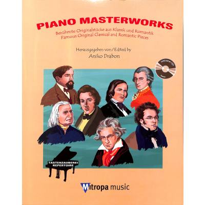 9790035226902 - Piano Masterworks m Audio-CD - Wolfgang Amadeus Mozart Kartoniert (TB)