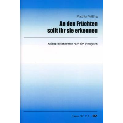 9790007142209 - An den Früchten sollt ihr sie erkennen 9790007142209 - An den Früchten sollt ihr sie erkennen