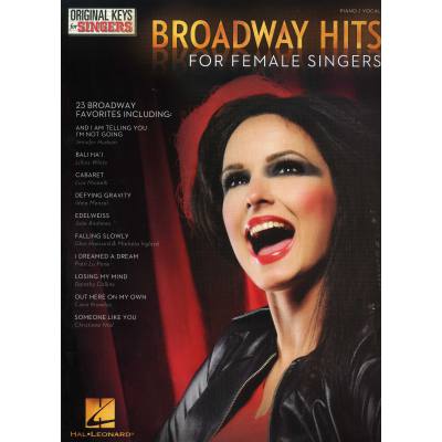 0884088905132 - Broadway hits for female singers