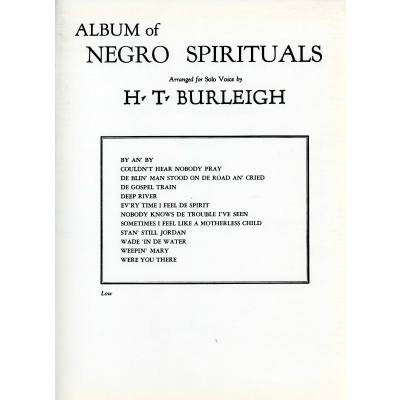 0029156156850 - Album of negro Spirituals