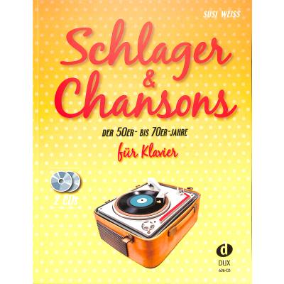 9783868492217 - Schlager & Chansons der 50er- bis 70er- Jahre (mit 2 CDs) Geheftet